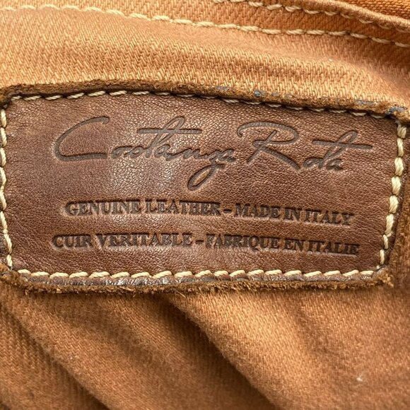 Costanza Rota Made in Italy Genuine Leather Brown Backpack - Picture 7 of 10